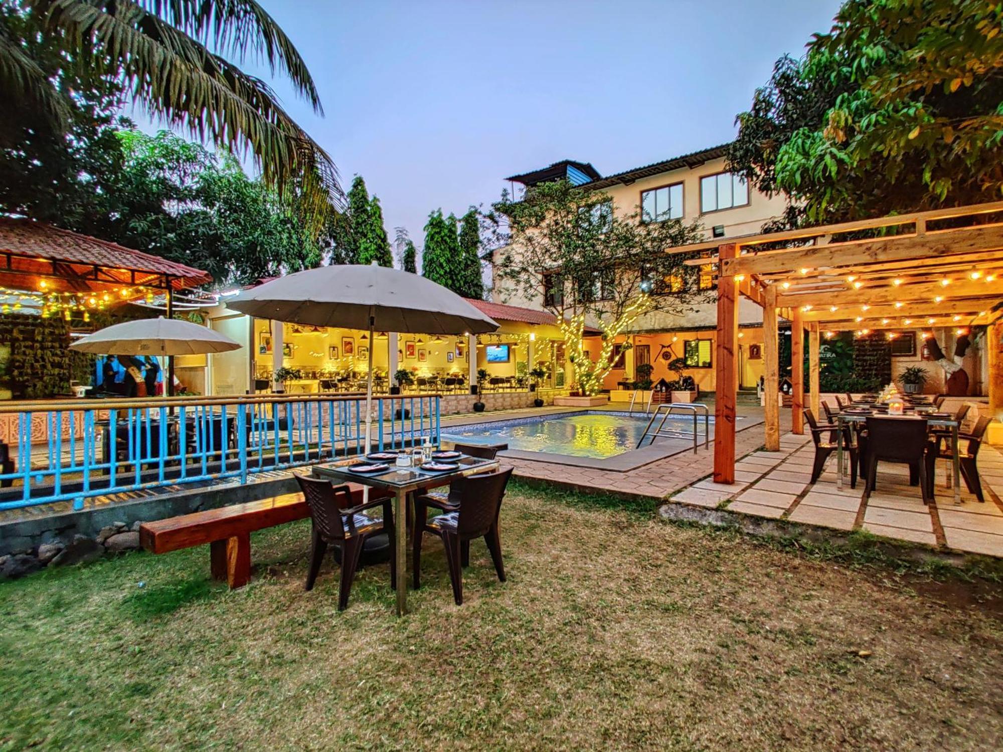 Pushp Vatika Resort & Lawns Navi Mumbai Exterior foto